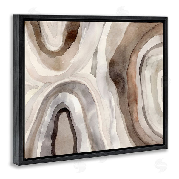 Stupell Industries Victoria Barnes | Soft Geode Pattern Wall Art