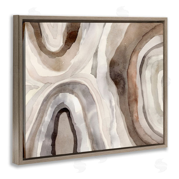 Stupell Industries Victoria Barnes | Soft Geode Pattern Wall Art