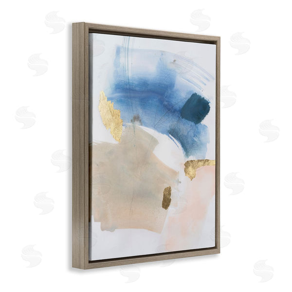 Stupell Industries Victoria Barnes | Soft Ombre With Gold Accents