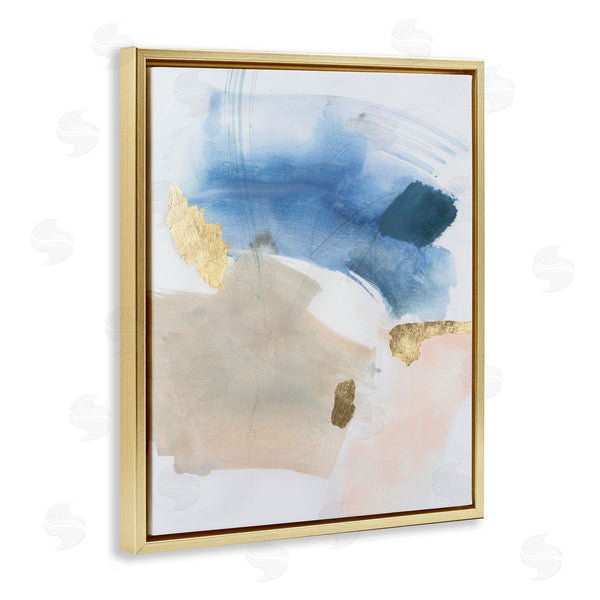 Stupell Industries Victoria Barnes | Soft Ombre With Gold Accents