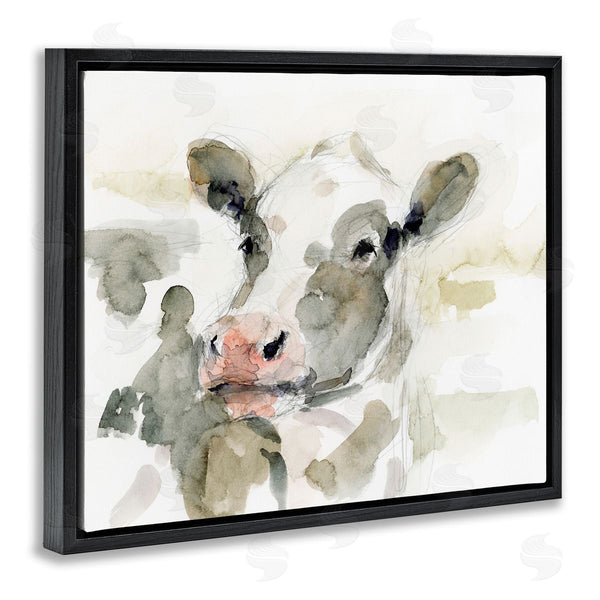 Stupell Industries Victoria Barnes | Soft Painterly Cow