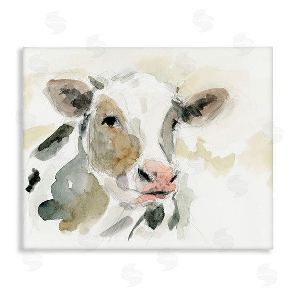 stupell industries Victoria Barnes | Soft Watercolor Cow
