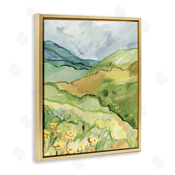 Stupell Industries Victoria Barnes | Spring Meadow Rolling Hills