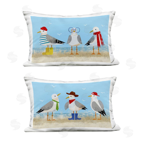 Stupell Industries Victoria Barnes | Stylish Seagulls At Beach