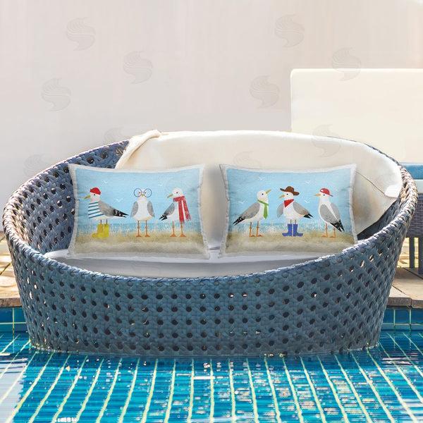 Stupell Industries Victoria Barnes | Stylish Seagulls At Beach