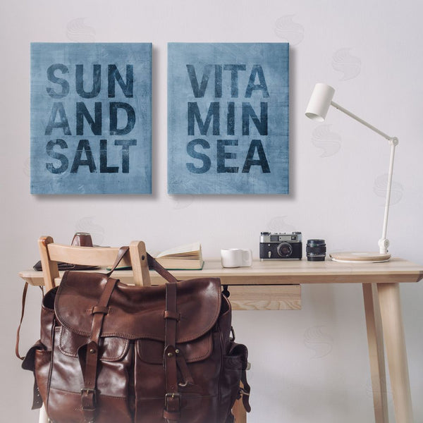 Stupell Industries Victoria Barnes | Summer Beachy Phrases Wall Art