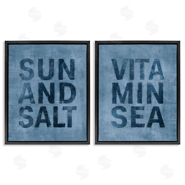 Stupell Industries Victoria Barnes | Summer Beachy Phrases Wall Art