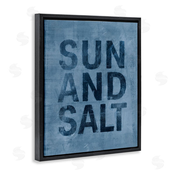 Stupell Industries Victoria Barnes | Sun & Salt Phrase Wall Art