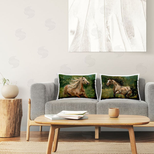 Stupell Industries Victoria Barnes | Trotting Horse Visages