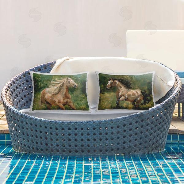 Stupell Industries Victoria Barnes | Trotting Horse Visages