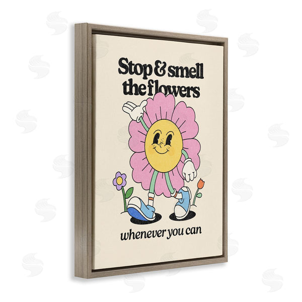 Stupell Industries Victoria Barnes | Vintage Smell The Flowers