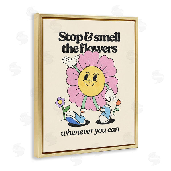 Stupell Industries Victoria Barnes | Vintage Smell The Flowers