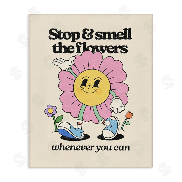 stupell industries Victoria Barnes | Vintage Smell The Flowers