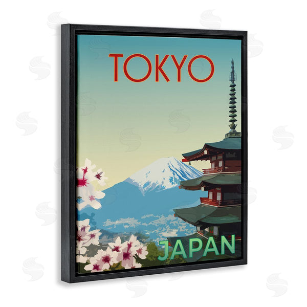 Stupell Industries Victoria Barnes | Vintage Tokyo Scenery