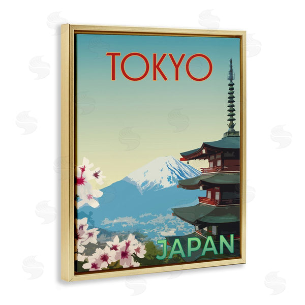 Stupell Industries Victoria Barnes | Vintage Tokyo Scenery