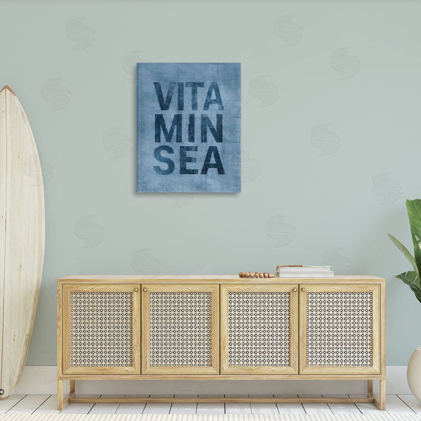 Stupell Industries Victoria Barnes | Vitamin Sea Phrase Wall Art