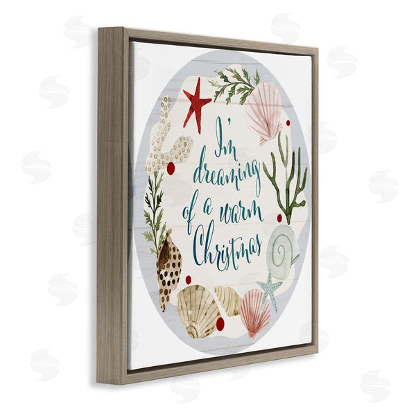 Stupell Industries Victoria Barnes | Warm Christmas Nautical Holiday