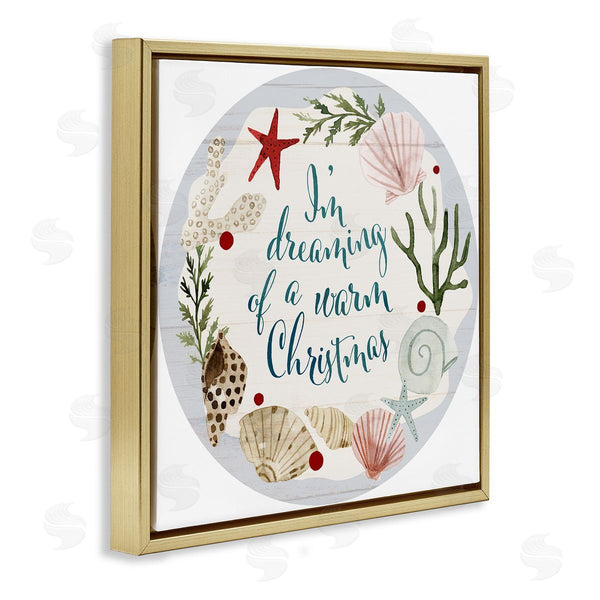 Stupell Industries Victoria Barnes | Warm Christmas Nautical Holiday