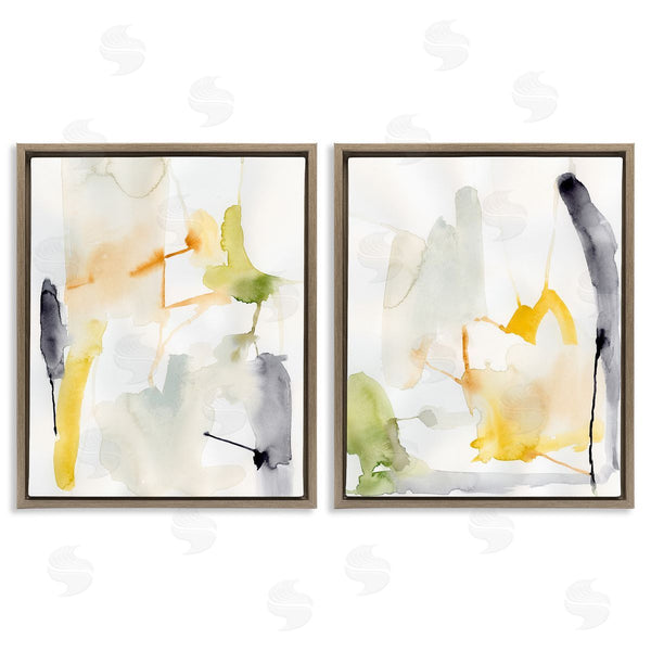 Stupell Industries Victoria Barnes | Watercolor Paint Drips