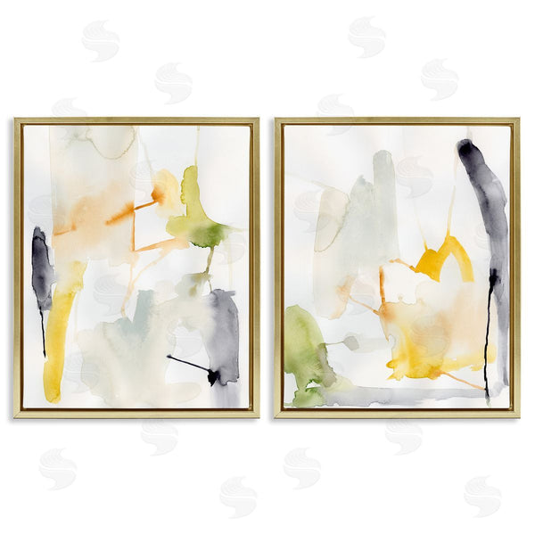 Stupell Industries Victoria Barnes | Watercolor Paint Drips