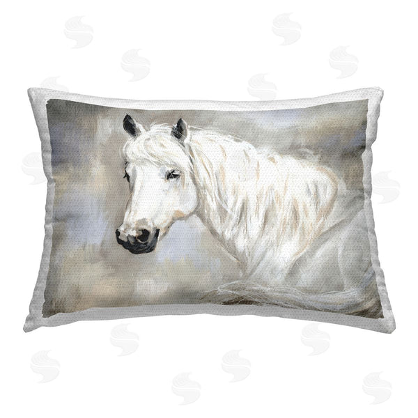 Stupell Industries Victoria Barnes | White Horse Elegance