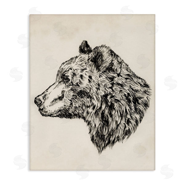 stupell industries Victoria Barnes | Woodland Bear Drawing