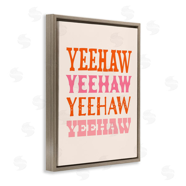 Stupell Industries Victoria Barnes | Yeehaw Country Typography Wall Art