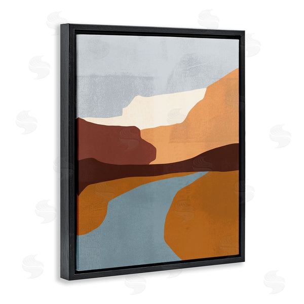Stupell Industries Victoria Borges | Abstract Canyon Road Landscape