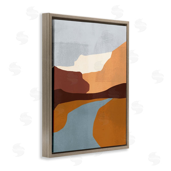 Stupell Industries Victoria Borges | Abstract Canyon Road Landscape