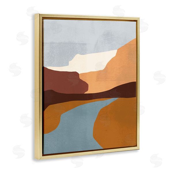 Stupell Industries Victoria Borges | Abstract Canyon Road Landscape