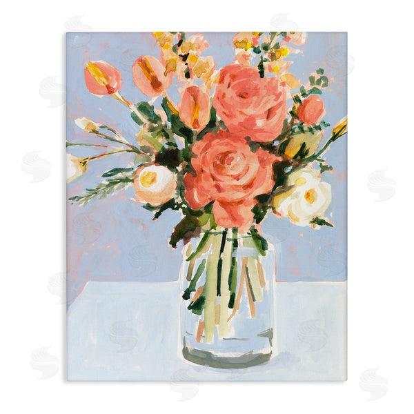 stupell industries Victoria Borges | Blushing Florals Undone Arrangement