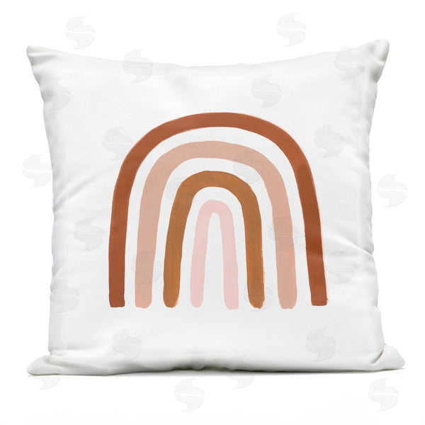 Stupell Industries Victoria Borges | Desert Rainbow Arches Printed Throw Pillow