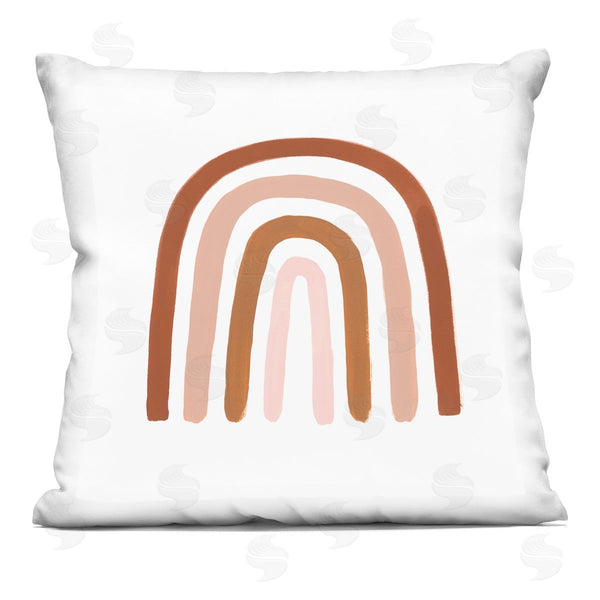 stupell industries Victoria Borges | Desert Rainbow Arches Printed Throw Pillow