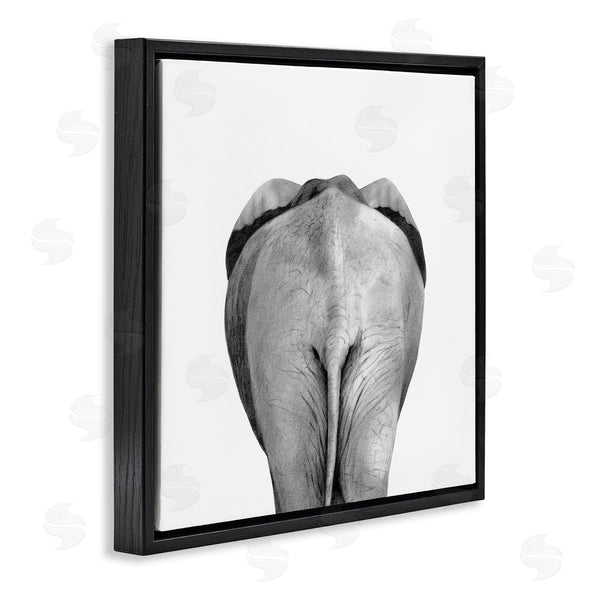 Stupell Industries Victoria Borges | Elephant Butt Portrait