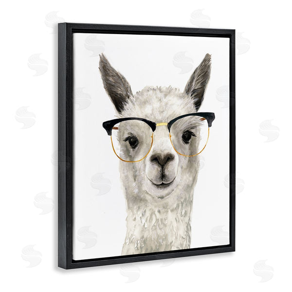Stupell Industries Victoria Borges | Hipster Llama In Glasses