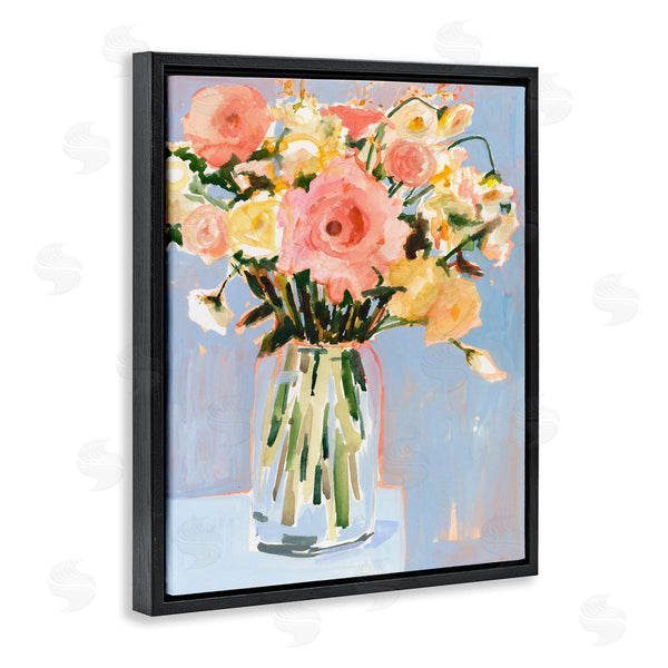 Stupell Industries Victoria Borges | Pink Florals Undone Arrangement