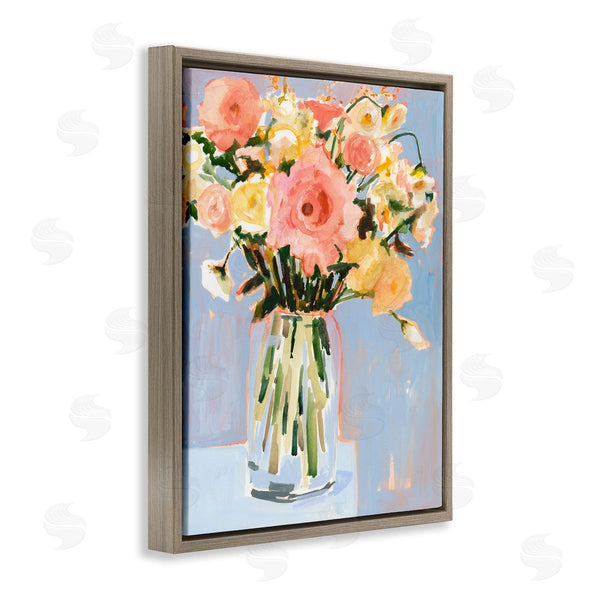 Stupell Industries Victoria Borges | Pink Florals Undone Arrangement