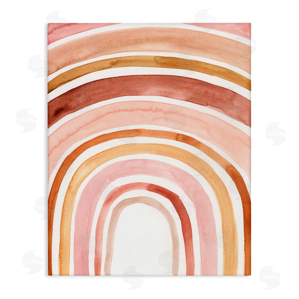 stupell industries Victoria Borges | Rainbow Warm Red Shades