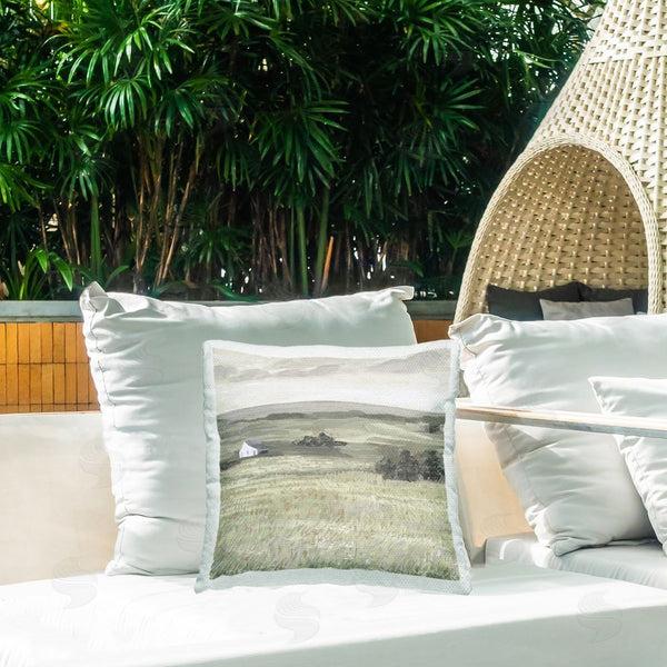 Stupell Industries Victoria Borges | Scenic Country Landscape Printed Throw Pillow