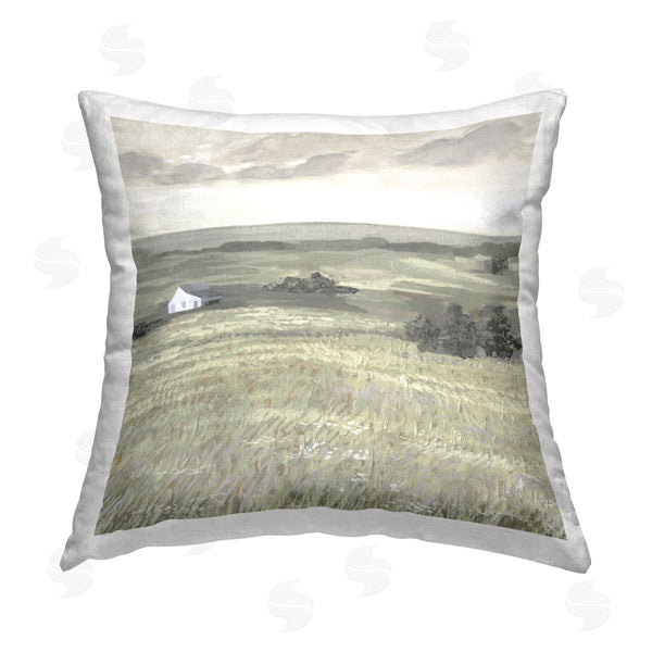 stupell industries Victoria Borges | Scenic Country Landscape Printed Throw Pillow