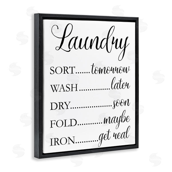 Stupell Industries Victoria Brown | Laundry Room Schedule Humorous Cleaning Priorities