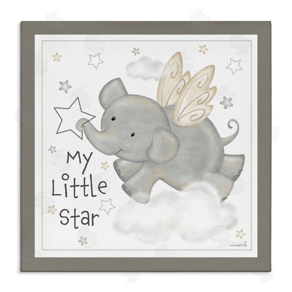 stupell industries Victoria Hutto | My Little Star Elephant Wall Art