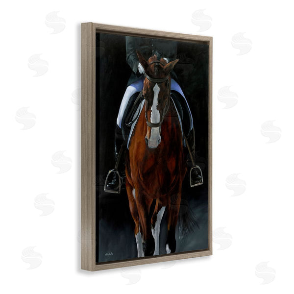 Stupell Industries Victoria Schultz | Balance Trotting Horse