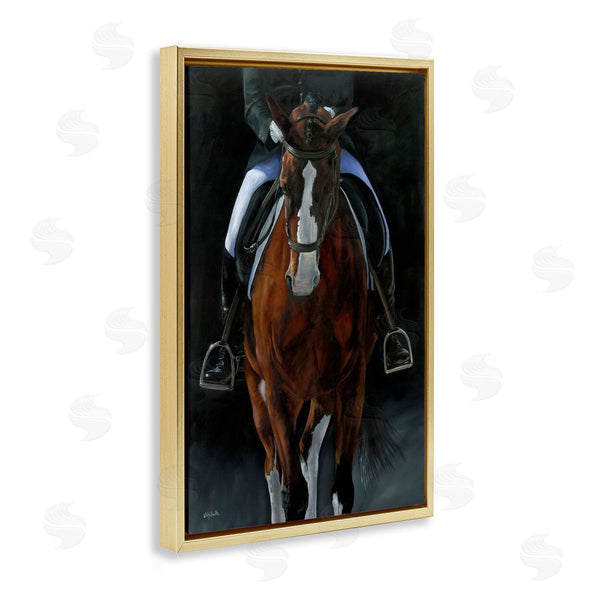 Stupell Industries Victoria Schultz | Balance Trotting Horse