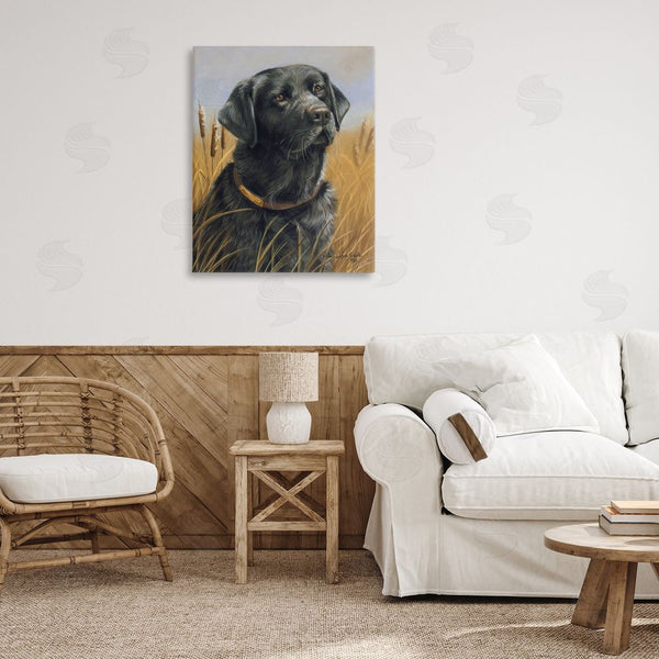 Stupell Industries Victoria Schultz | Black Lab In Nature Wall Art