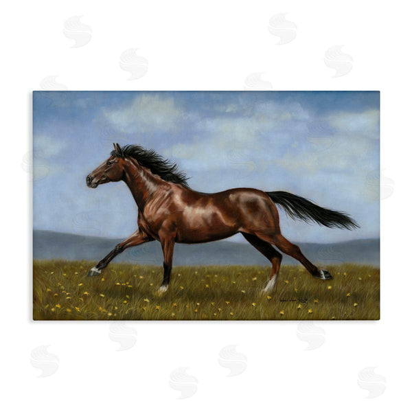 stupell industries Victoria Schultz | Brown Running Mare