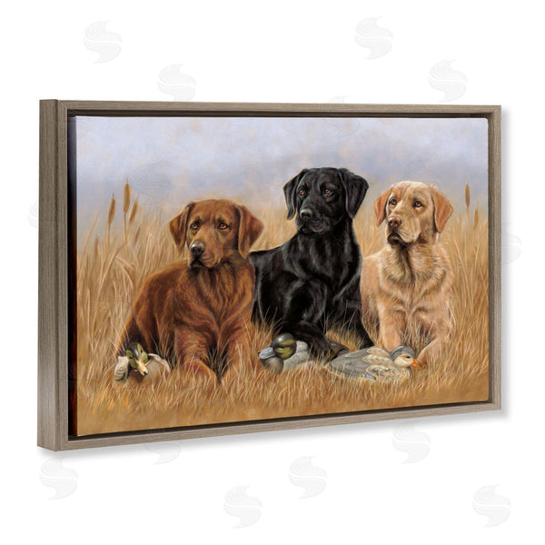 Stupell Industries Victoria Schultz | Dog Trio And Ducks