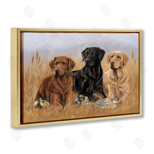 Stupell Industries Victoria Schultz | Dog Trio And Ducks