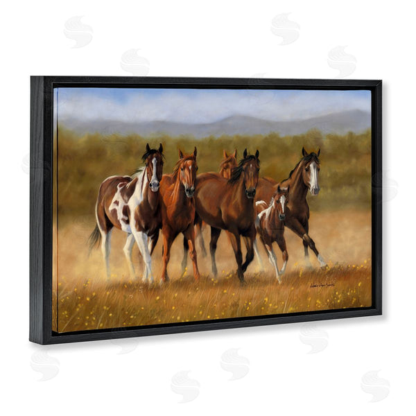 Stupell Industries Victoria Schultz | Foal's First Run