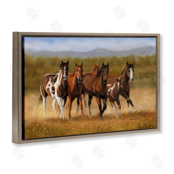 Stupell Industries Victoria Schultz | Foal's First Run